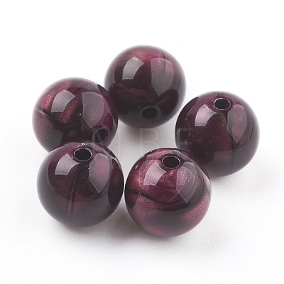 Acrylic Beads MACR-E025-21C-16mm-1