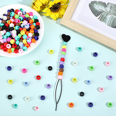 2Pcs Plastic Topsy Tail Hair Styling Braiding Tool OHAR-PA0001-05-1