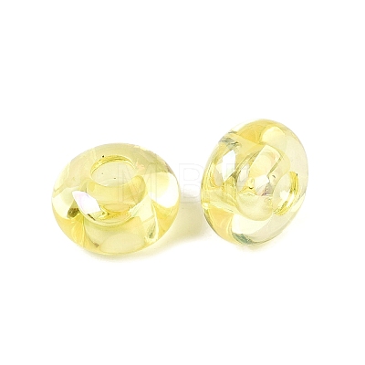 Transparent Acrylic European Beads OACR-E033-20J-1