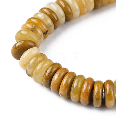 Natural Topaz Jade Beads Strands G-F743-01G-01-1