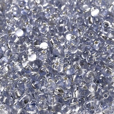 Baking Paint Glass Seed Beads SEED-K009-03B-08-1