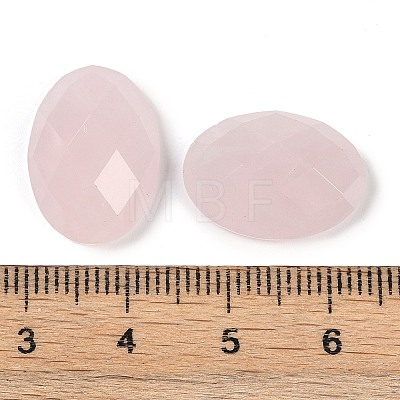 Natural Rose Quartz Cabochons G-G760-A13-1