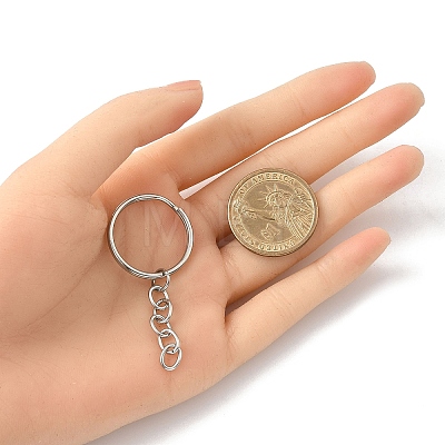 304 Stainless Steel Split Key Rings KEYC-JKC01372-01-1