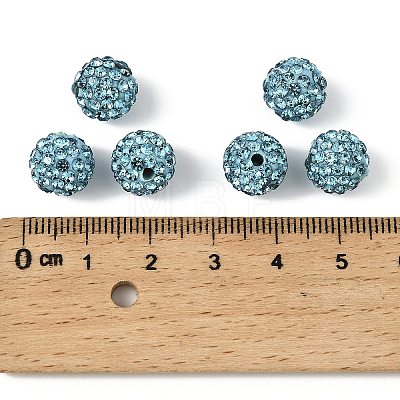 Pave Disco Ball Beads RB-Q195-10mm-202-1