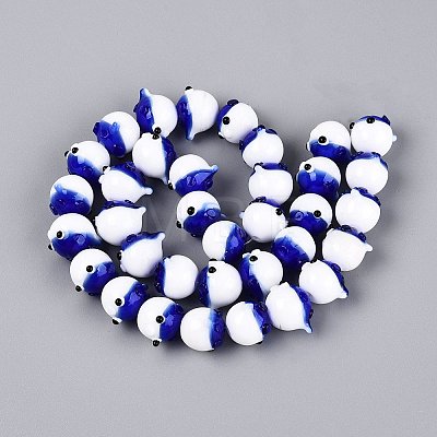 Handmade Lampwork Beads LAMP-Q039-12C-1