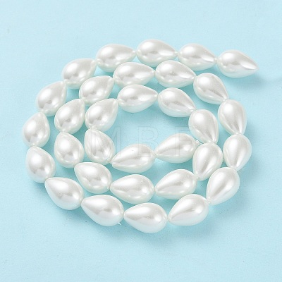 Glass Pearl teardrop X-HY-O001-A-02-1