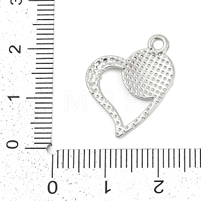 Rack Plating Alloy Micro Pave Rhinestone Pendants FIND-K020-03P-1