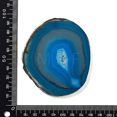 Natural Agate Coaster AJEW-NH0001-04G-01-1