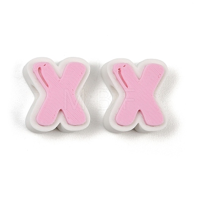 Plastic European Beads PL-CBA02CB-01X-1