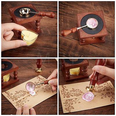 Wax Seal Stamp Set TOOL-WH0079-81-1