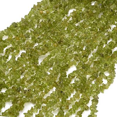 Natural Peridot Beads Strands GG-CBA3182-01-1