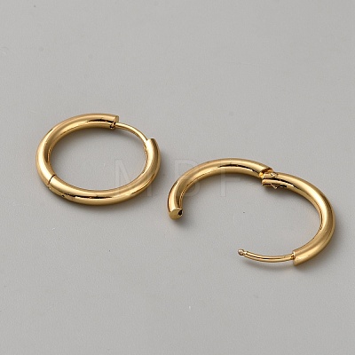 316 Surgical Stainless Steel Hoop Earring EJEW-WH0020-58-1
