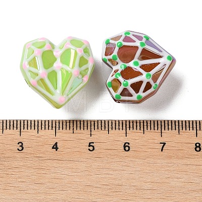 Opaque Acrylic Beads MACR-D029-09-1