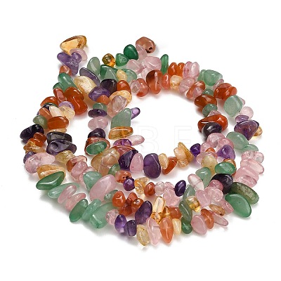 Natural Mixed Stone Beads Strands G-D108-A05-01-1