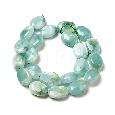 Natural Glass Beads Strands G-I247-34C-1