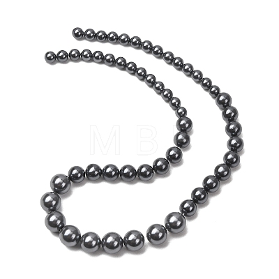 Electroplated Shell Pearl Graduated Beads Strands SH-CBA8E5B-03-1
