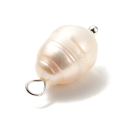 Natural Cultured Freshwater Pearl Pendants X-PALLOY-JF00942-02-1