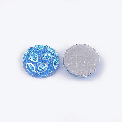 Resin Cabochons CRES-T012-03G-1