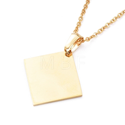 304 Stainless Steel Double Layer Necklaces NJEW-M181-22G-1