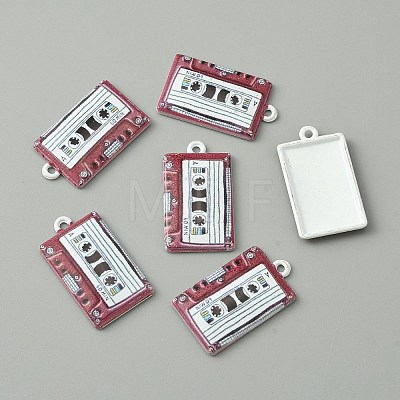 Baking Paint Alloy Pendants FIND-WH0152-228A-1