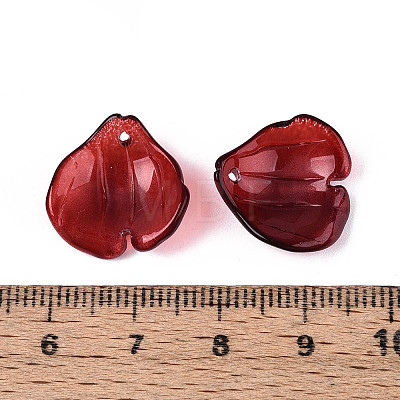 Transparent Glass Pendants GLAA-T030-05-04-1
