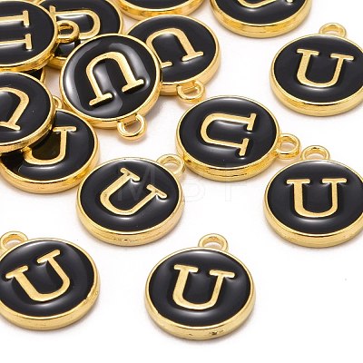 Golden Plated Alloy Charms ENAM-S118-02U-1