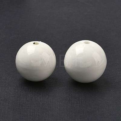 Handmade Fancy Antiqued Glazed Porcelain Beads X-PORC-R408-25mm-12-1