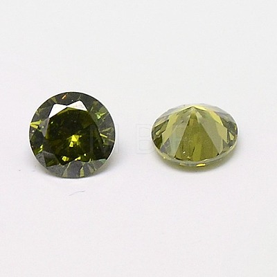 Cubic Zirconia Cabochons ZIRC-M002-10mm-006-1