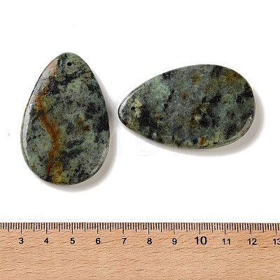 Natural African Turquoise(Jasper) Big Pendants G-B192-01A-1