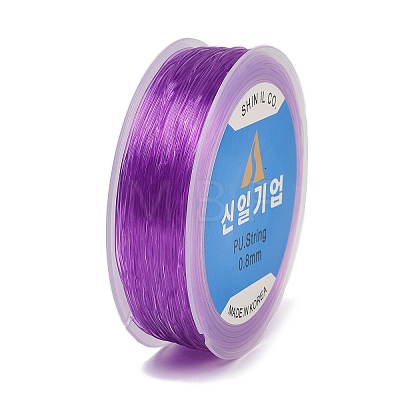 Korean Round Crystal Elastic Stretch Thread EW-Z002-01B-0.8mm-1