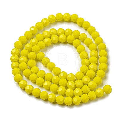 Opaque Glass Beads Stands EGLA-A035-P6mm-D04-1