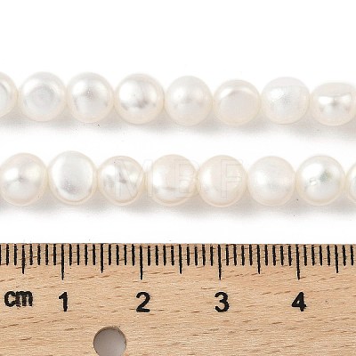 Natural Cultured Freshwater Pearl Beads Strands PEAR-A006-07F-1