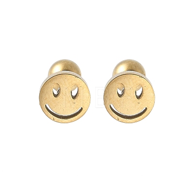 304 Stainless Steel Stud Earrings for Women EJEW-E603-04A-G-1