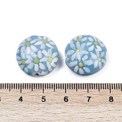 Handmade Porcelain Beads PORC-I029-08B-1