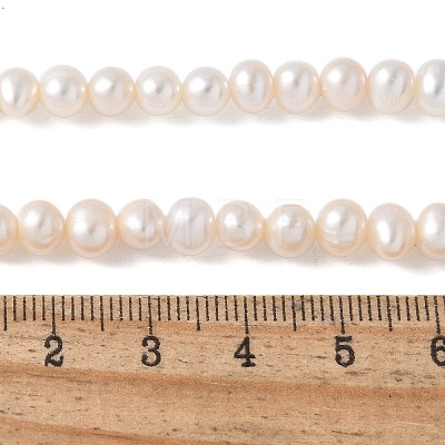 Natural Cultured Freshwater Pearl Beads Strands PEAR-I007-07O-08C-1