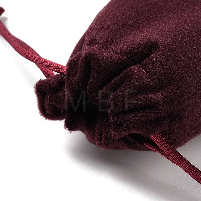 Velvet Jewelry Drawstring Storage Pouches ABAG-P013-02A-04-1