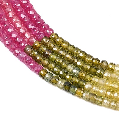 Cubic Zirconia Beads Strands ZIRC-P125-2x3mm-07-1