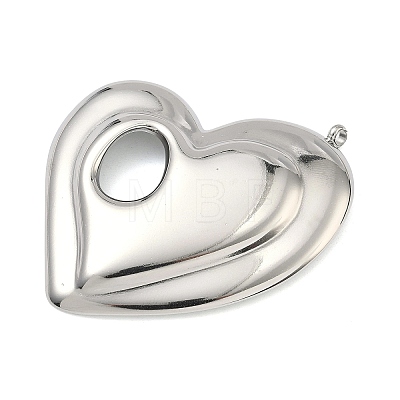 304 Stainless Steel Big Pendants STAS-Z192-06P-1