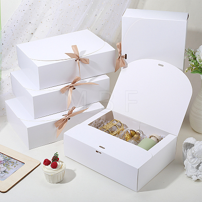 Folding Paper Gift Boxes with Ribbon CON-WH20001-11D-01-1