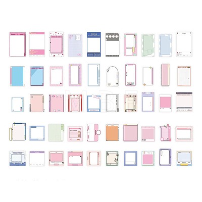 100Pcs Scrapbook Paper Pads PW-WG62AE2-01-1