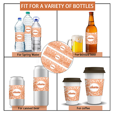 Bottle Label Adhesive Stickers DIY-WH0520-004-1