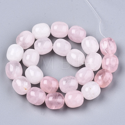 Natural Rose Quartz Beads Strands G-S359-222-1