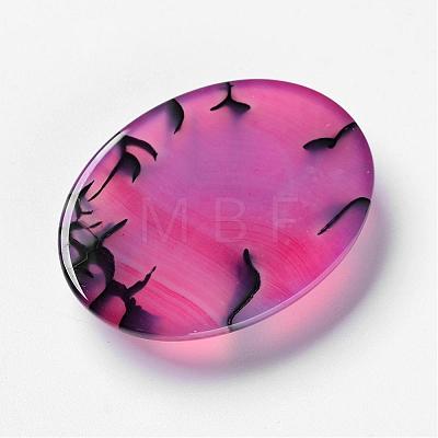 Natural Dragon Veins Cabochons G-F296-03-30x40mm-1