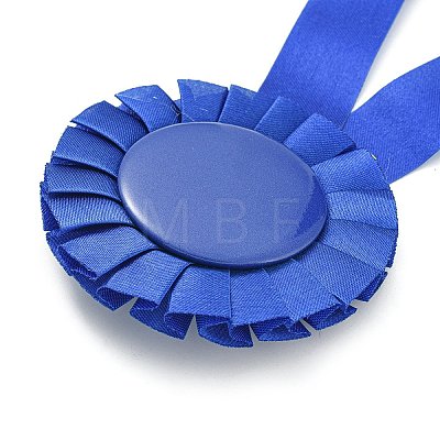 Award Ribbon Shape Tinplate Badge Pins JEWB-XCP0001-05-1