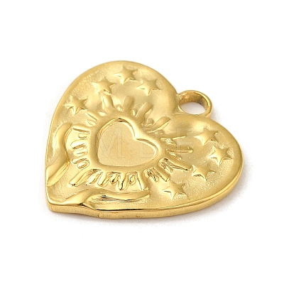 Ion Plating(IP) 304 Stainless Steel Pendants STAS-C104-10G-1
