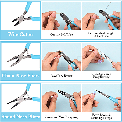 Steel Pliers Set TOOL-YW0001-18E-1