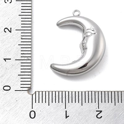 304 Stainless Steel Pendants STAS-Z121-06P-1