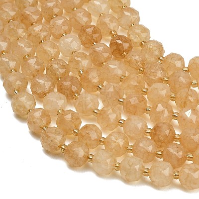 Dyed Imitation Jade Glass Beads Strands GL-Z001-02A-13-1
