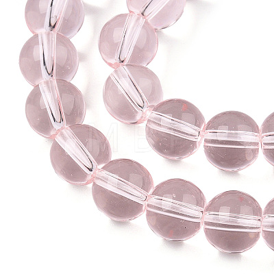 Transparent Glass Beads Strands GLAA-T032-T8mm-10-1