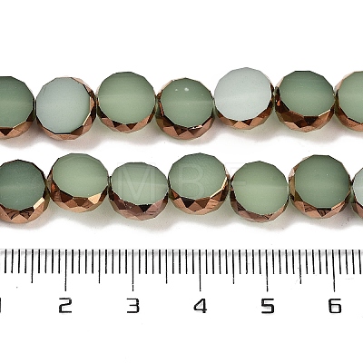 Imitation Jade Glass Beads Strands GLAA-H032-03-05-1